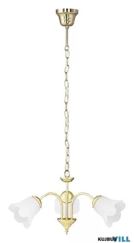 RÁBALUX 7233 Rafaella 3 ágú csillár E14 3x40W arany