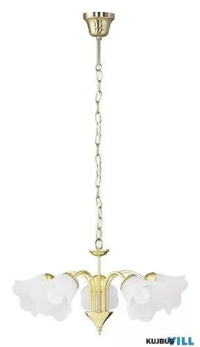 RÁBALUX 7235 Rafaella 5 ágú csillár E14 5x40W arany