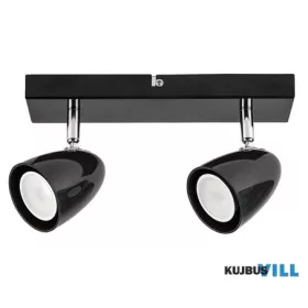RÁBALUX 73017 Perico,belt.menny. GU10 2xMAX5W, fekete