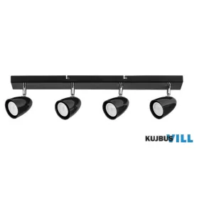 RÁBALUX 73021 Perico,belt.menny. GU10 4xMAX5W, fekete