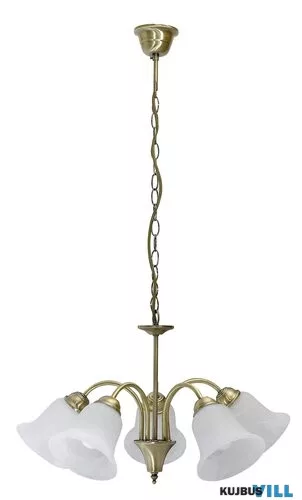 RÁBALUX 7375 Francesca 5 ágú csillár E14 5x40W bronz