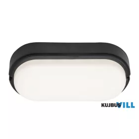 RÁBALUX 7409 Hort,kül.fali/menny.LED15W,fekete,ovális