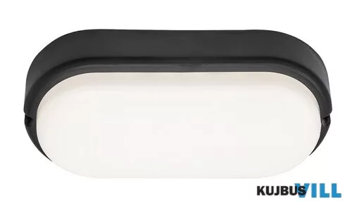 RÁBALUX 7409 Hort,kül.fali/menny.LED15W,fekete,ovális