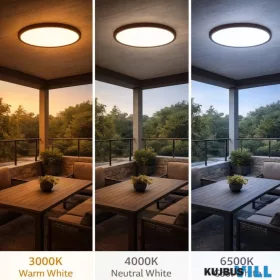 RÁBALUX 75083 Lautrec,menny.24W,3000,4000,6500K,barna