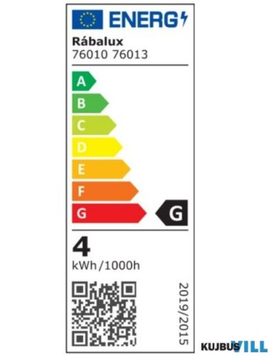 RÁBALUX 76010 Taena,belt.asztali, LED4W, H38cm, fekete