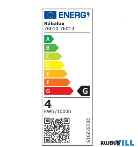 RÁBALUX 76013 Taena,belt.asztali, LED4W, H38cm, ezüst