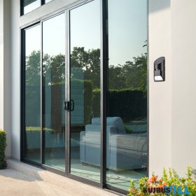 RÁBALUX 77013 Sepik,kül.szolár, fali, LED3,6W, H16cm