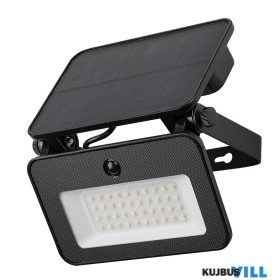 RÁBALUX 77159 Tarcal,fali,6W,L14cm,fekete,szolár,IP65