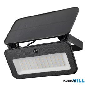 RÁBALUX 77160 Tarcal,fali,8W, L19cm,fekete,szolár,IP65