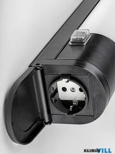 RÁBALUX 78029 Duddu,belt.pultmeg. LED17W, L57cm,fekete