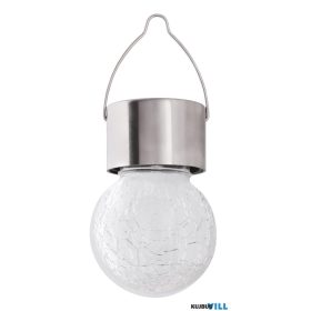 RÁBALUX 7850 Yola,szenzor,szatin króm,LED0,06W,szolár