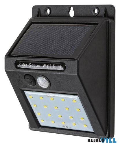 RÁBALUX 7880 Ostrava,kült.szol,LED1,3W,fekete,szenzor