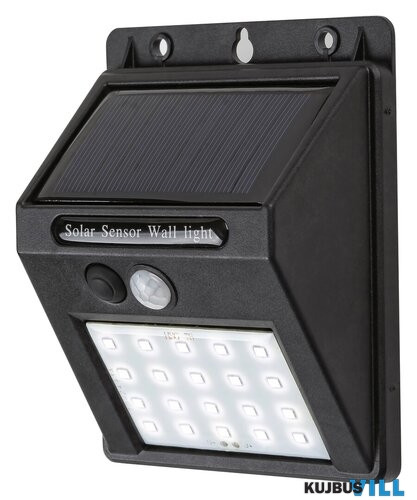 RÁBALUX 7880 Ostrava,kült.szol,LED1,3W,fekete,szenzor