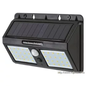 RÁBALUX 7881 Ostrava,kült.szol,LED2,4W,fekete,szenzor