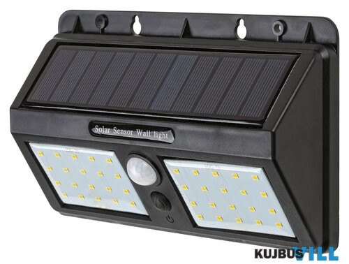 RÁBALUX 7881 Ostrava,kült.szol,LED2,4W,fekete,szenzor
