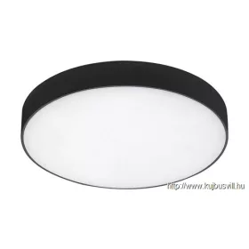 RÁBALUX 7898 Tartu,kült.m.lámpa,LED 24W,fekete,kerek