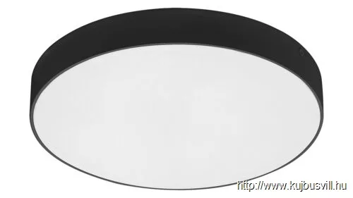 RÁBALUX 7898 Tartu,kült.m.lámpa,LED 24W,fekete,kerek