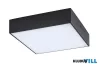 RÁBALUX 7899 Tartu,kült.m.lámpa,LED 18W,fekete,szögl.