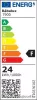 RÁBALUX 7900 Tartu,kült.m.lámpa,LED 24W,fekete,szögl.