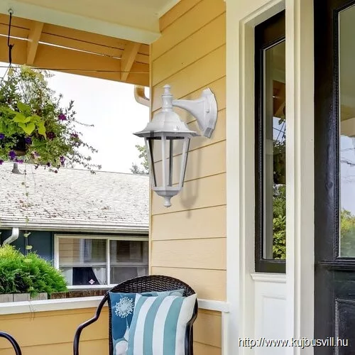 RÁBALUX 8201 Velence,fali,E27 60W,H35cm,fehér,le,IP43