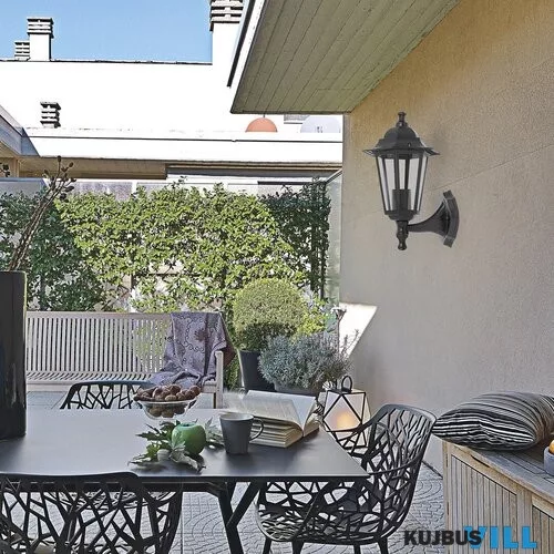 RÁBALUX 8204 Velence,fali,E27 60W,H35cm,feke.fel,IP43