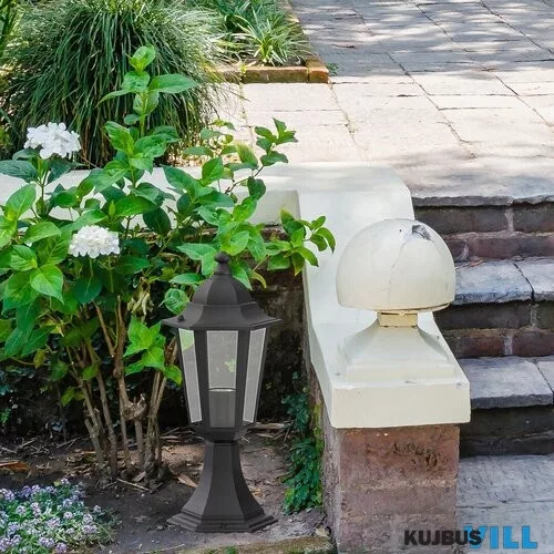 RÁBALUX 8206 Velence,álló,E27 60W,H40cm,fekete,IP43