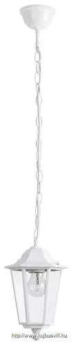 KIFUTÓ RÁBALUX 8207 Velence,függ.E27 60W,H95cm,fehér,IP43