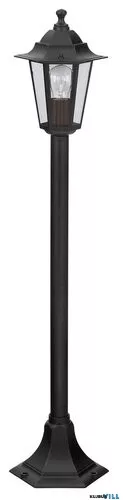 KIFUTÓ RÁBALUX 8210 Velence,álló,E27 60W,H105cm,fekete,IP43