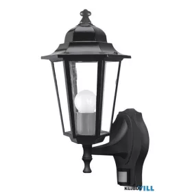RÁBALUX 8217 Velence,fali,E27 60W,H36,feket.IP43,mozg