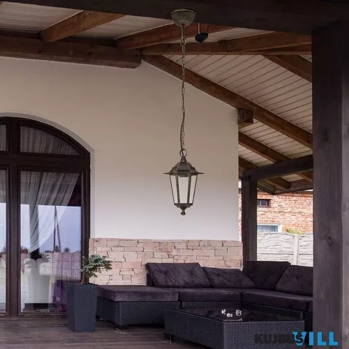 RÁBALUX 8238 Velence,függ.E27 60W,H95cm,antik ar.IP43