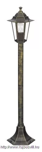 RÁBALUX 8240 Velence,álló,E27 60W,H105cm,antik a.IP43