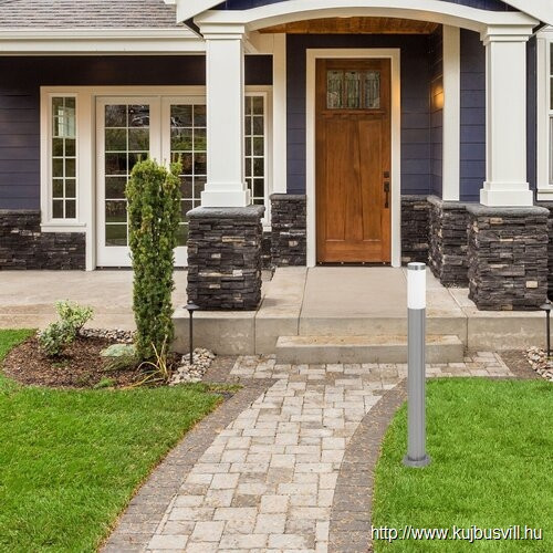 RÁBALUX 8264 Inox torch kült álló 65cm E27 25W IP44