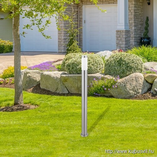 RÁBALUX 8265 Inox torch kült álló 1,1m E27 25W IP44