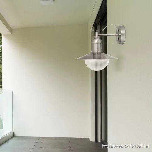 RÁBALUX 8270 Oslo,fali,E27 60W,L28cm,szat.króm,IP44