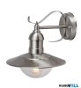 RÁBALUX 8270 Oslo kültéri fali E27 60W, inox IP44