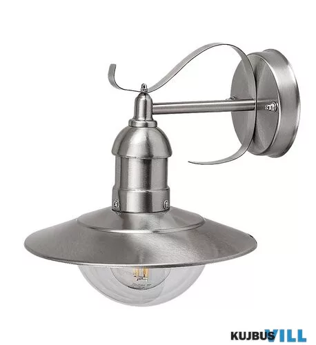 RÁBALUX 8270 Oslo,fali,E27 60W,L28cm,szat.króm,IP44