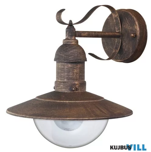 RÁBALUX 8271 Oslo,fali,E27 60W,L28cm,antik ara.IP44