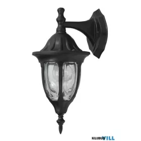 RÁBALUX 8341 Milano kült fali le, E27 60W fekete IP43