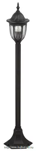 KIFUTÓ RÁBALUX 8345 Milano kült álló 1m E27 60W fekete IP43