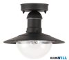 RÁBALUX 8716 Oslo kültéri menny. E27 60W fekete IP44