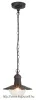 RÁBALUX 8717 Oslo,függ.E27 60W,H76cm,fekete,IP44