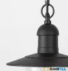 RÁBALUX 8717 Oslo,függ.E27 60W,H76cm,fekete,IP44