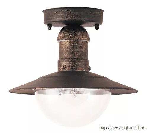 KIFUTÓ RÁBALUX 8736 Oslo,menny.E27 60W,D24cm,ant.arany,IP44