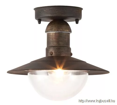 KIFUTÓ RÁBALUX 8736 Oslo,menny.E27 60W,D24cm,ant.arany,IP44