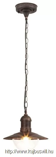 RÁBALUX 8737 Oslo,függ.E27 60W,H76cm,antik arany,IP44
