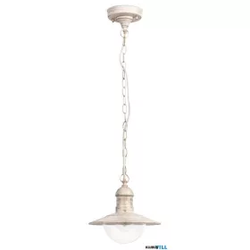   KIFUTÓ RÁBALUX 8740 Oslo,függ.E27 60W,H76cm,antik fehér,IP44