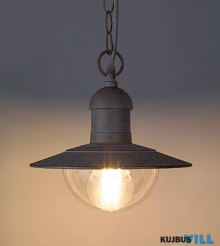 KIFUTÓ RÁBALUX 8740 Oslo,függ.E27 60W,H76cm,antik fehér,IP44