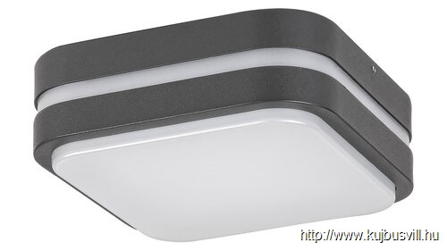 RÁBALUX 8849 Hamburg, kültéri fali lámpa LED10W négyz