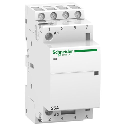 A9C20134 ACTI9 iCT25A kontaktor, 50Hz, 4NO, 24VAC