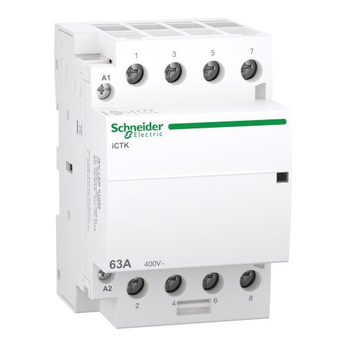 A9C40463 ACTI9 iCTK kontaktor, 63A, 4NO, 400VAC